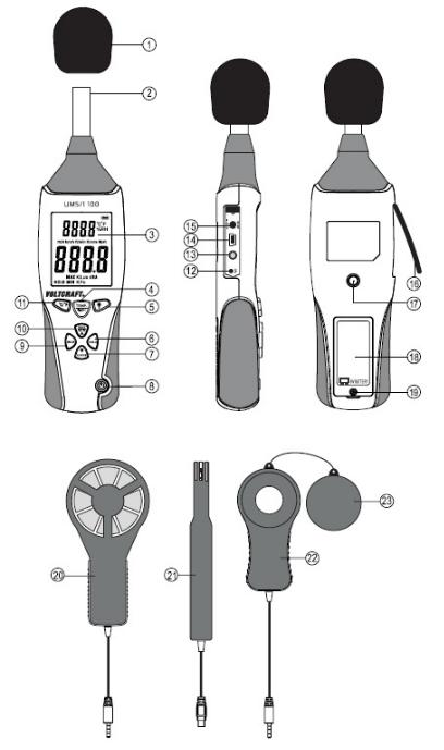 VOLTCRAFT UM5/1 100 Operating Instructions