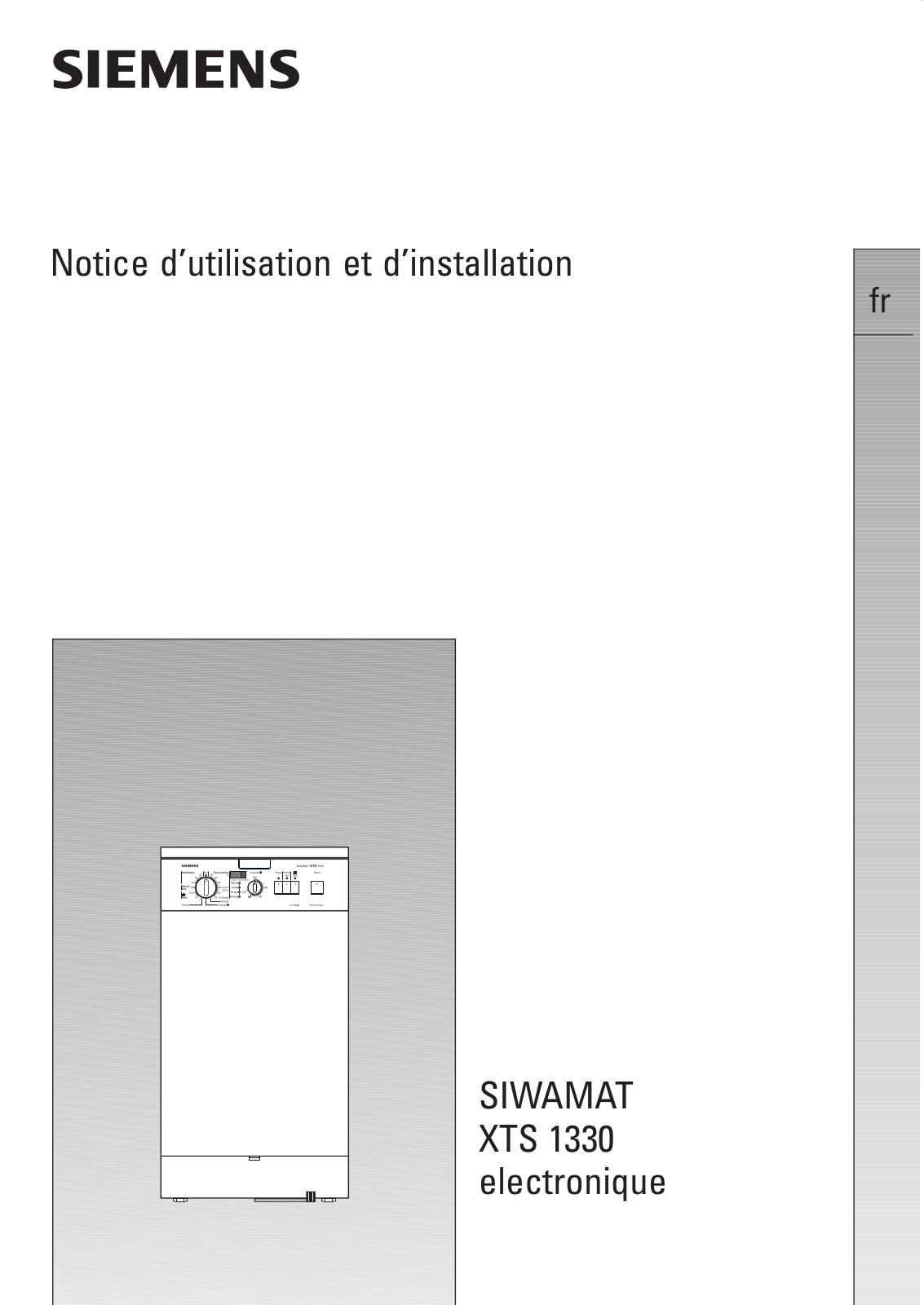 SIEMENS WXTS 1330 F User Manual