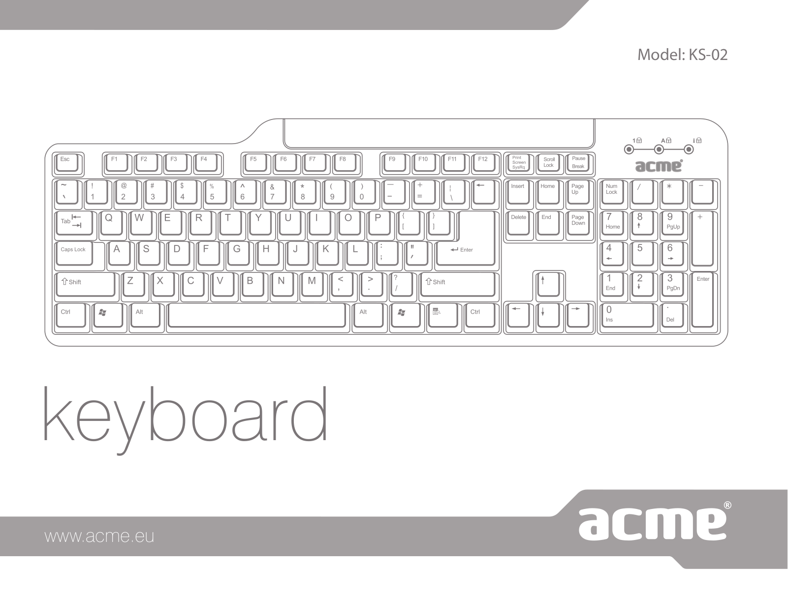 Acme KS-02 User Manual