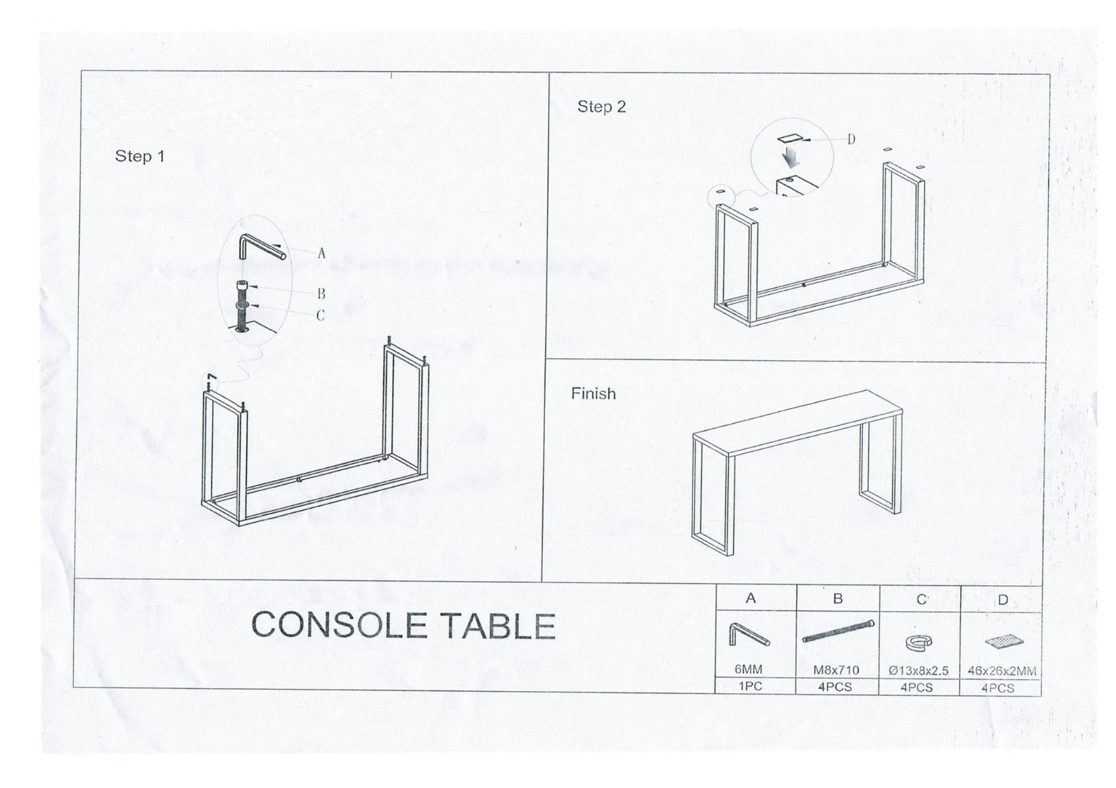 Steelside ORLS4176 Installation & Assembly - ManualMachine.com