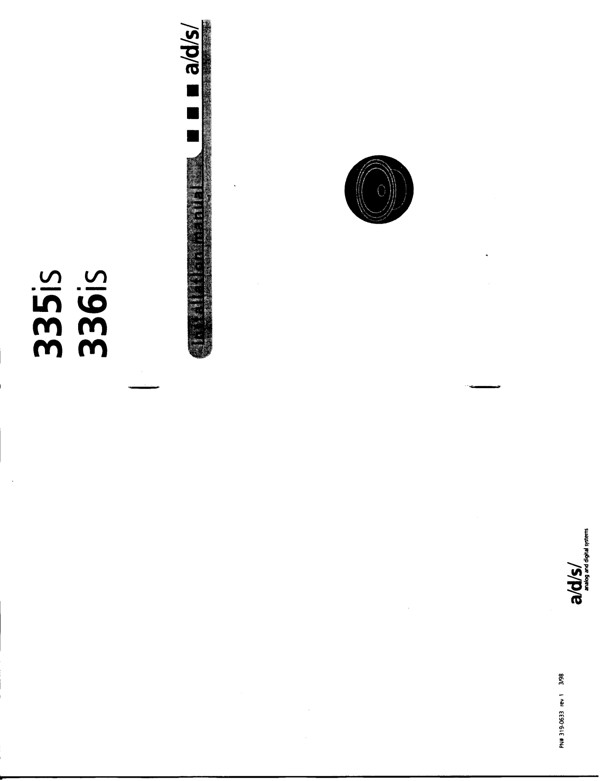 ADS 336is, 335is Installation  Manual