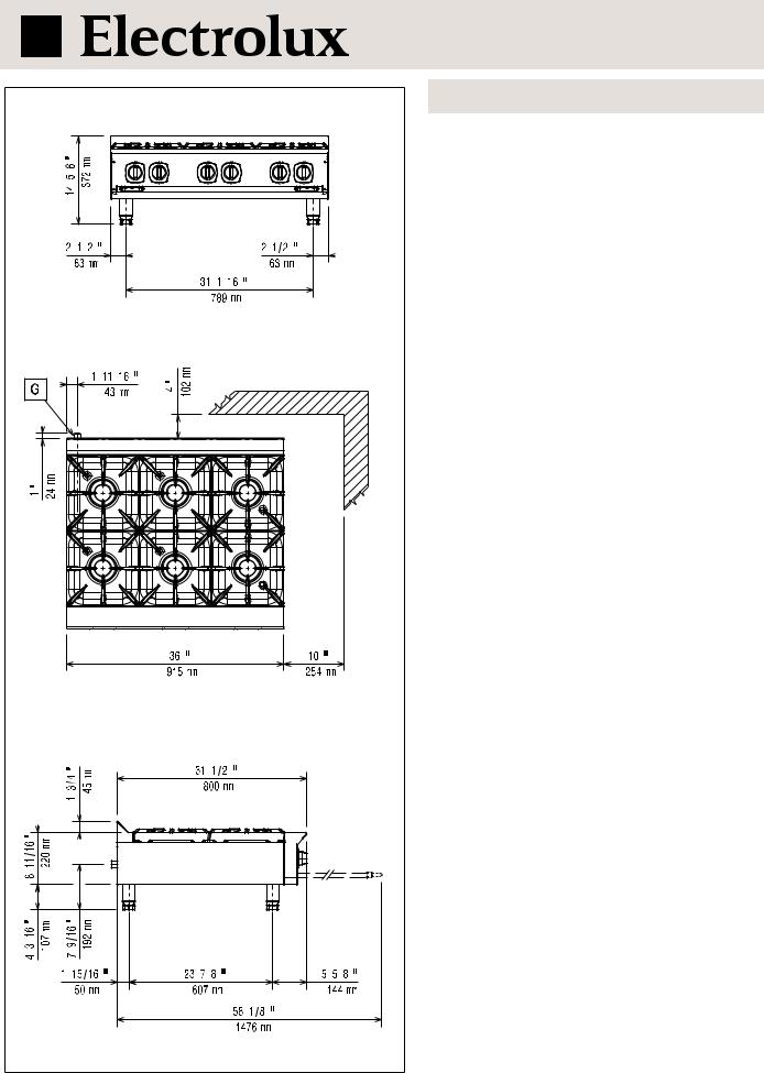 Electrolux ACG36(169002) General Manual