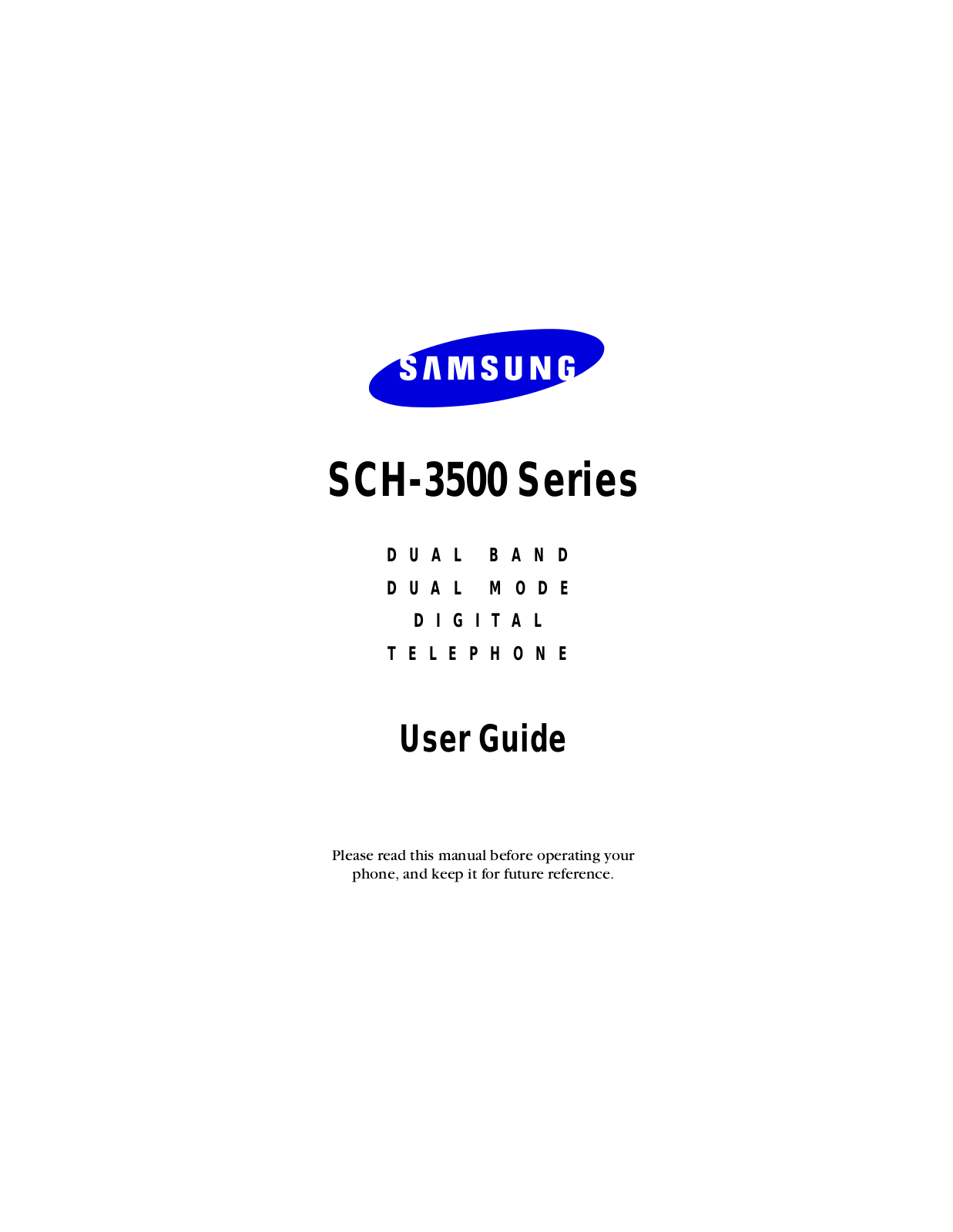 Samsung SCH-3550 User Manual