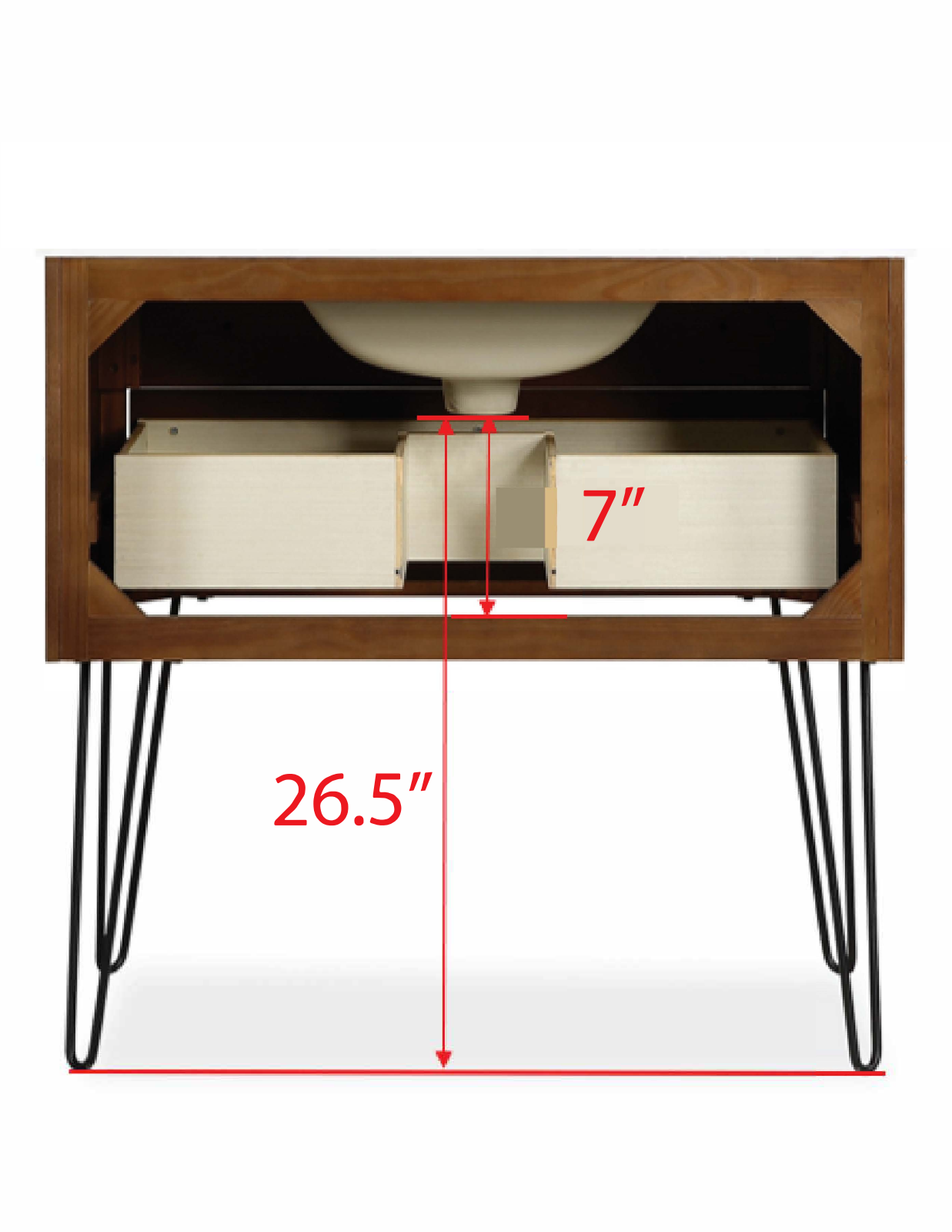 Dorel Living DRIA1831 Dimensions - ManualMachine.com