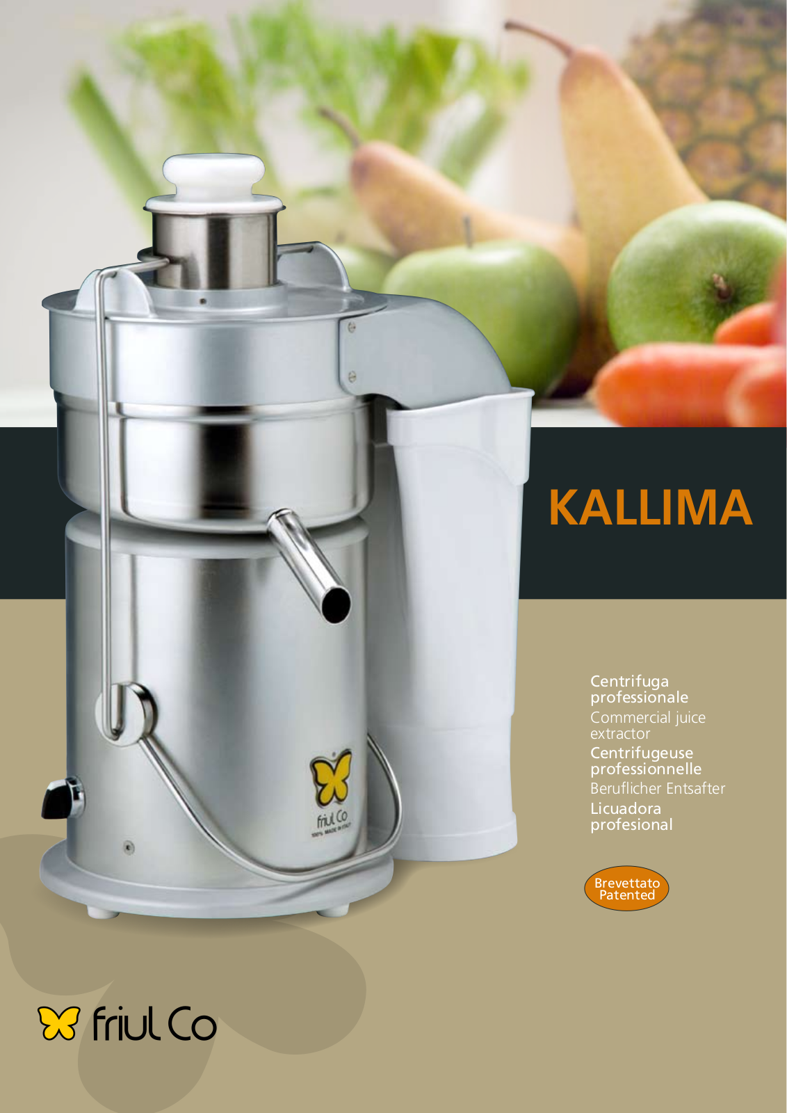 Friul KALLIMA User Manual