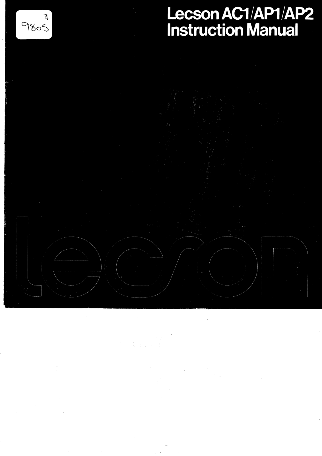 Lecson AP-2 Owners manual