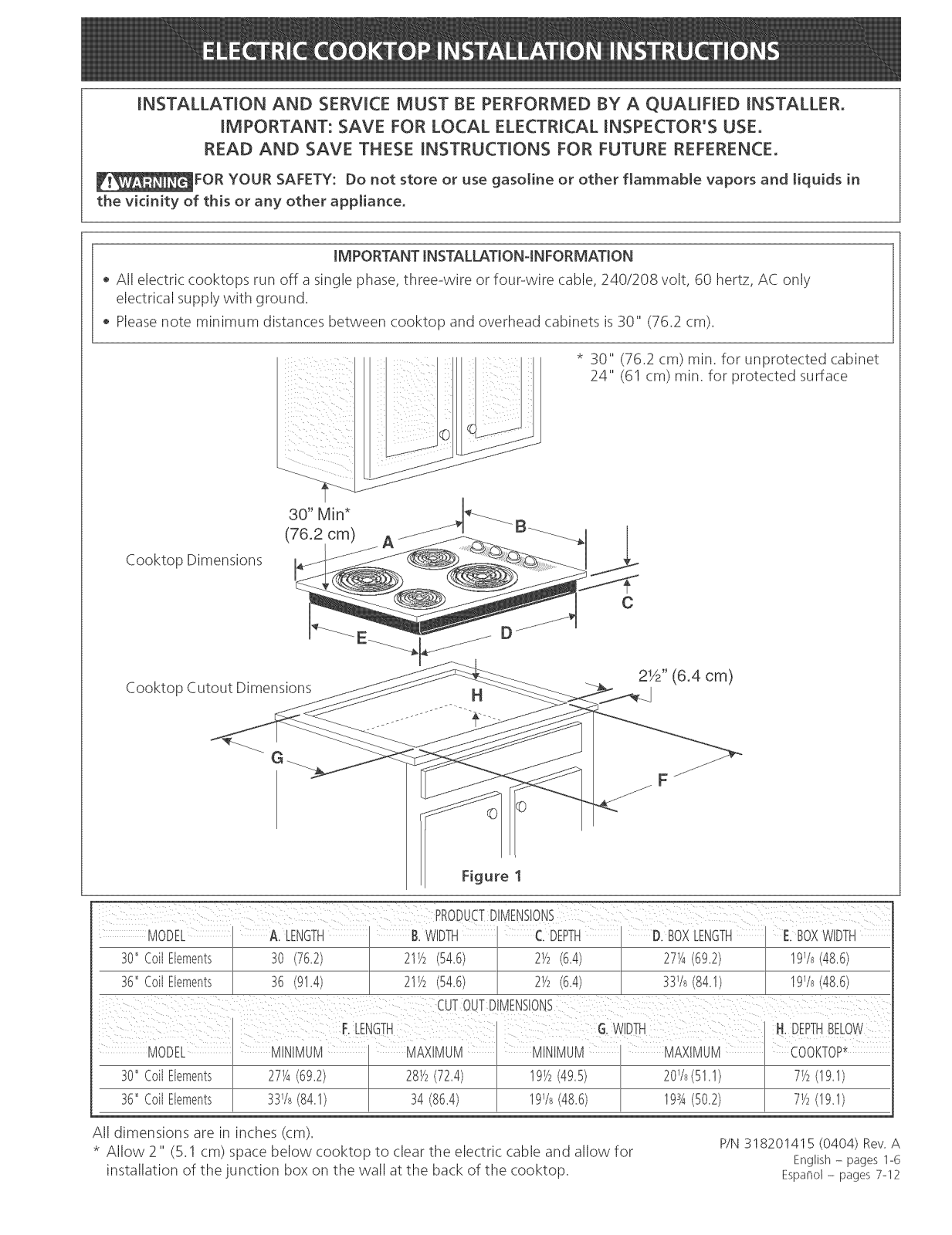 Kenmore 79043492400, 79043492401, 79043493400, 79043493401, 79043494400 Installation Guide - ManualMachine.com