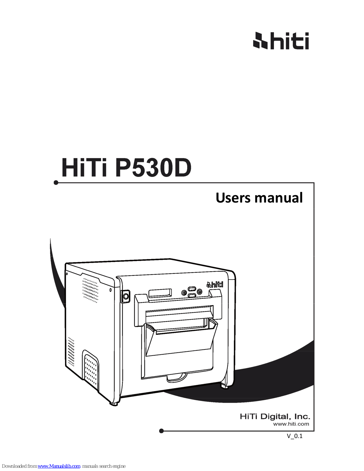 HiTi Digital P530D User Manual