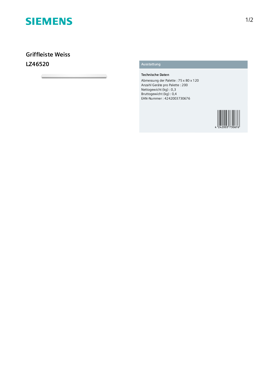 Siemens LZ46520 User Manual