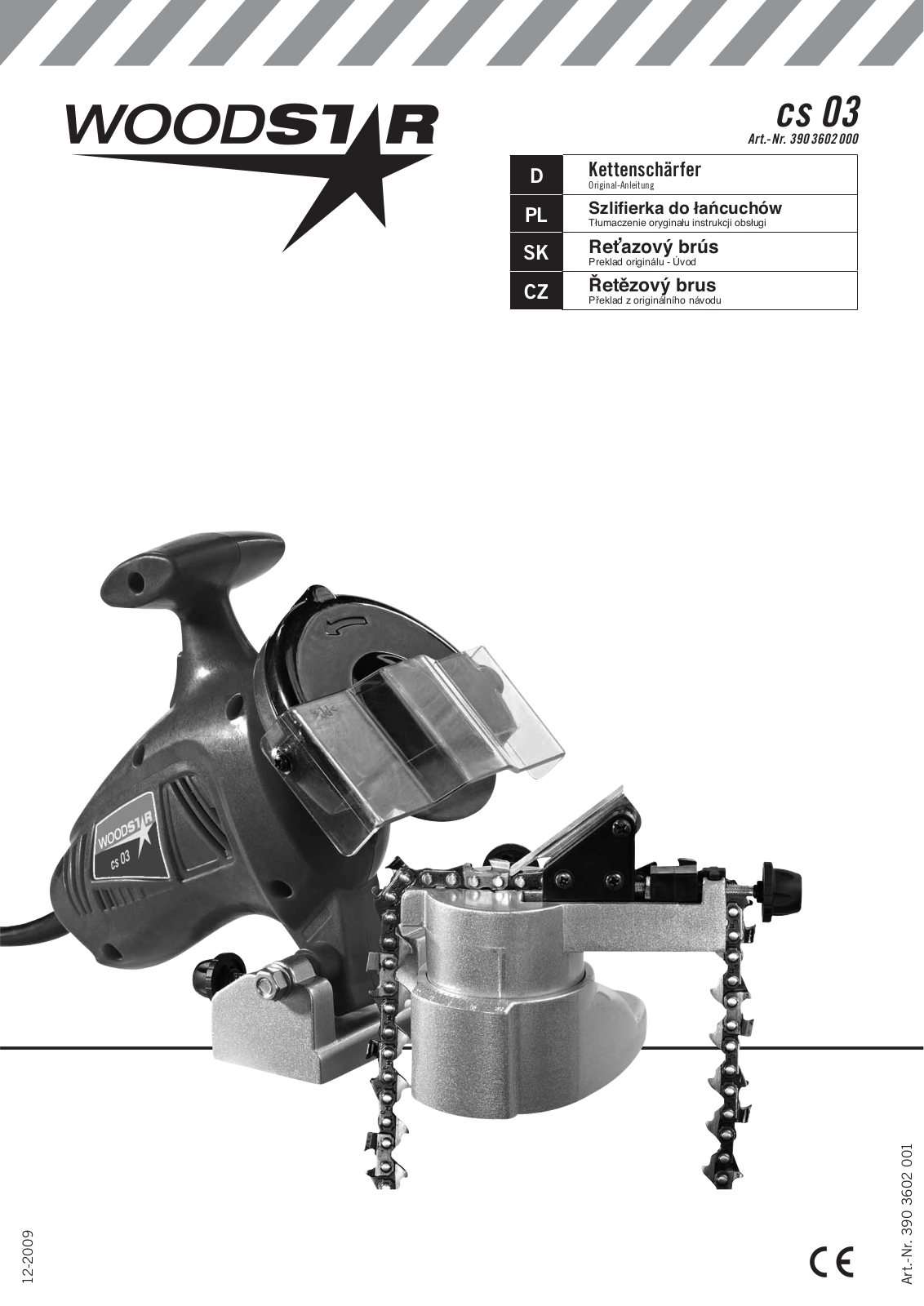 Woodster CS 03 User Manual