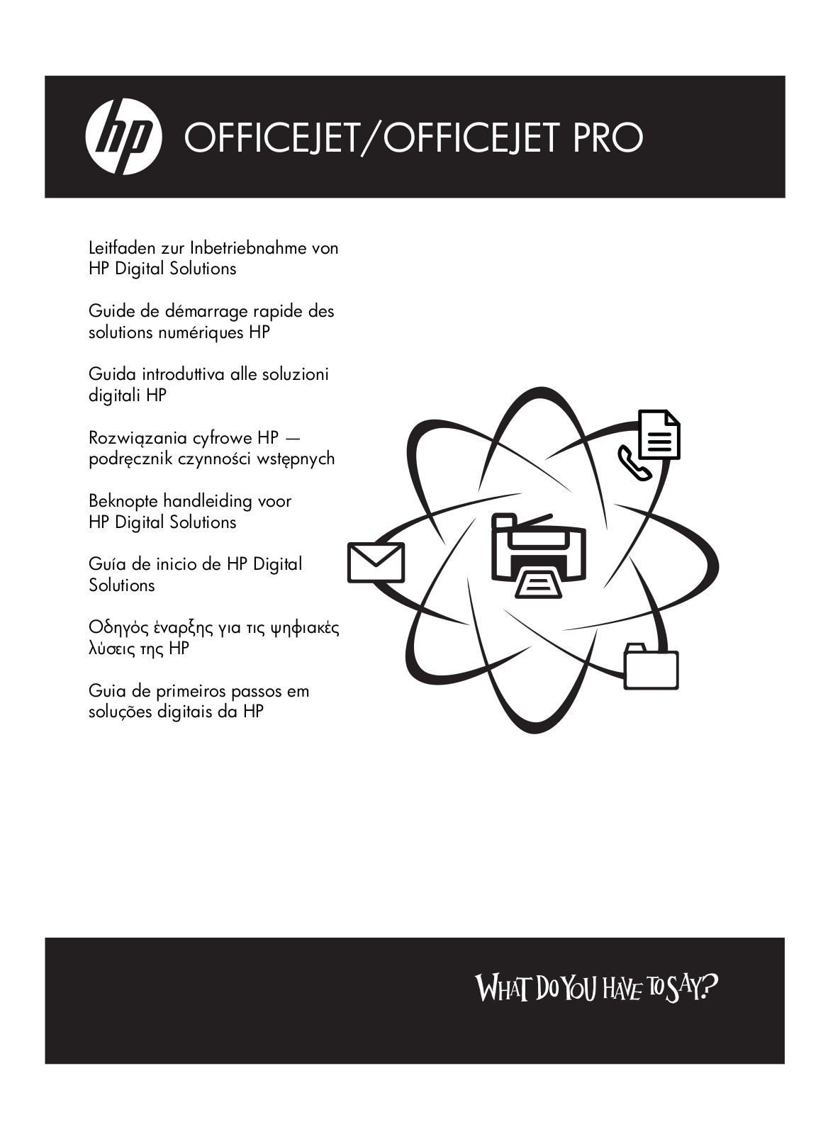 HP CB022A, OFFICEJET PRO 8500, A909 User guide