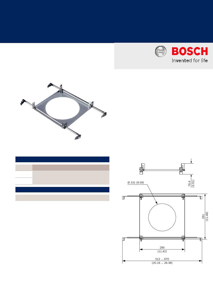 Bosch NDA-8000-SP Specsheet