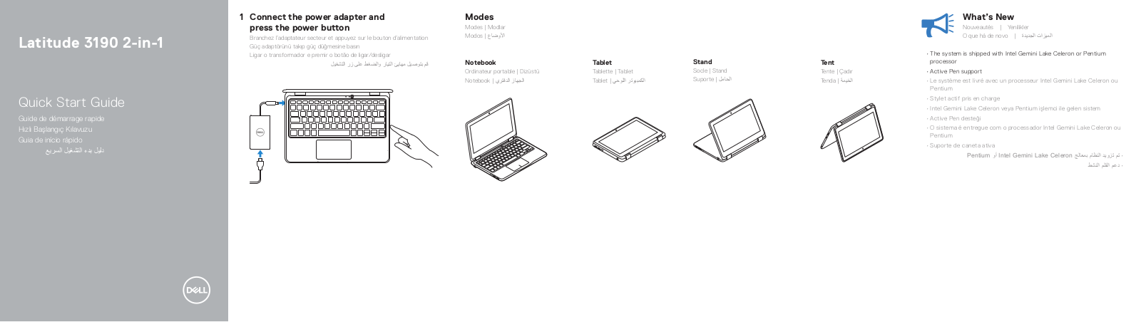 Dell Latitude 3190 User Manual