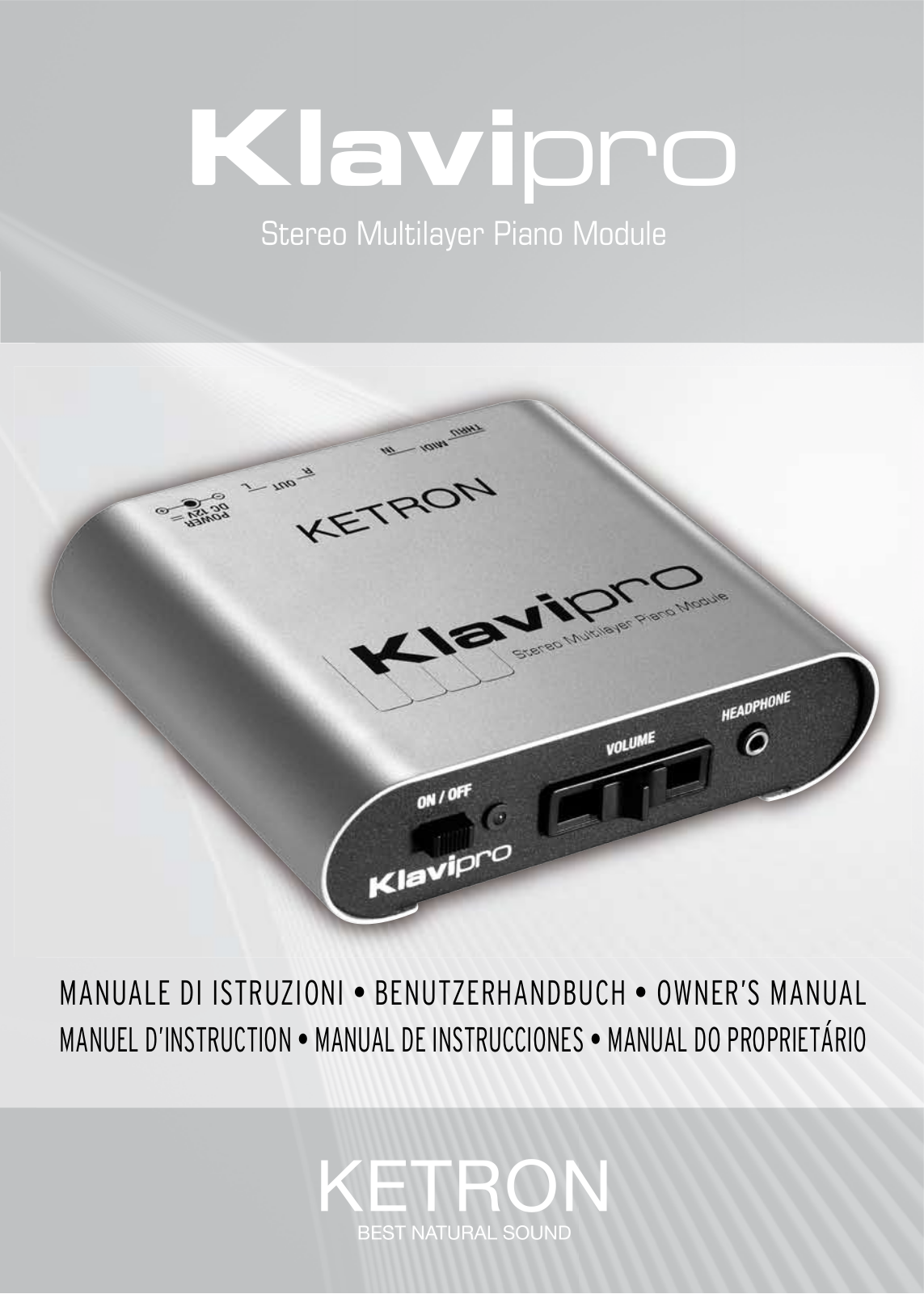 Ketron KlaviPro OWNER’S MANUAL