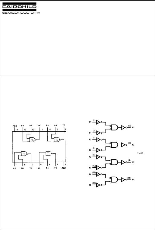 Fairchild Semiconductor MM74HC132SJX, MM74HC132N, MM74HC132MTCX, MM74HC132M, MM74HC132SJ Datasheet