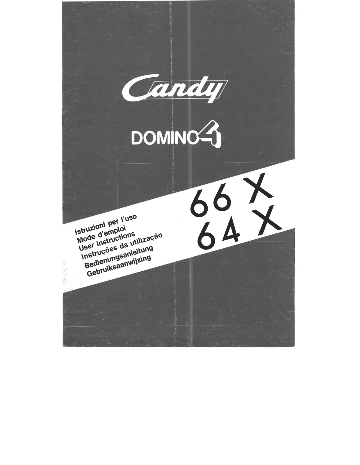 CANDY 66 X, DOMINO 4 User Manual