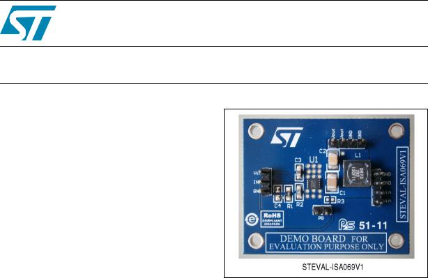 ST ISA069V1 User Manual