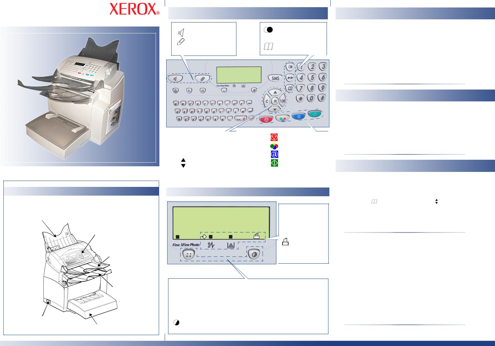 Xerox FAXCENTRE F116 User Manual