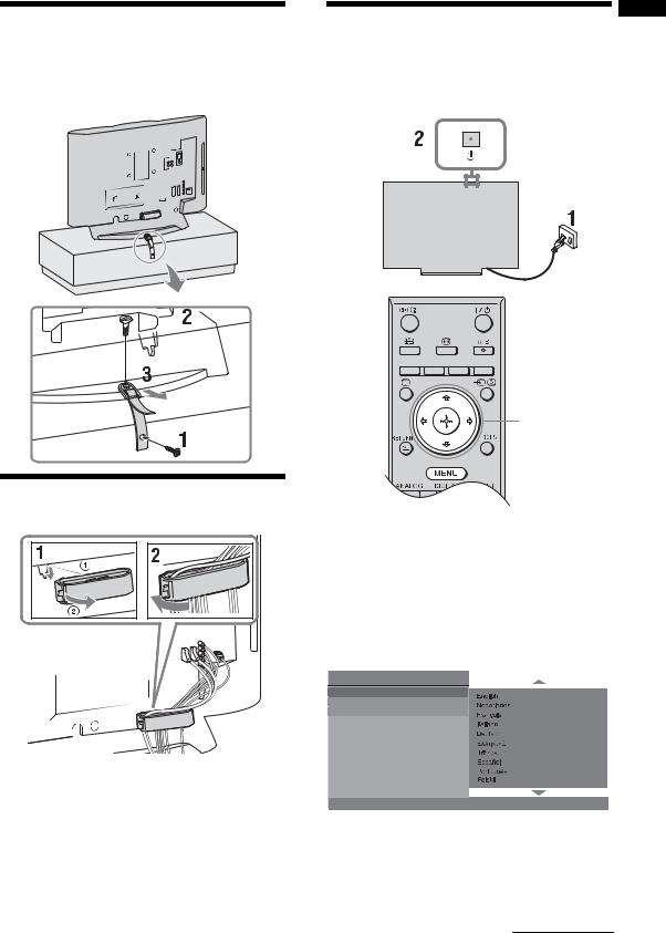 Sony KDL-20S3040 User manual