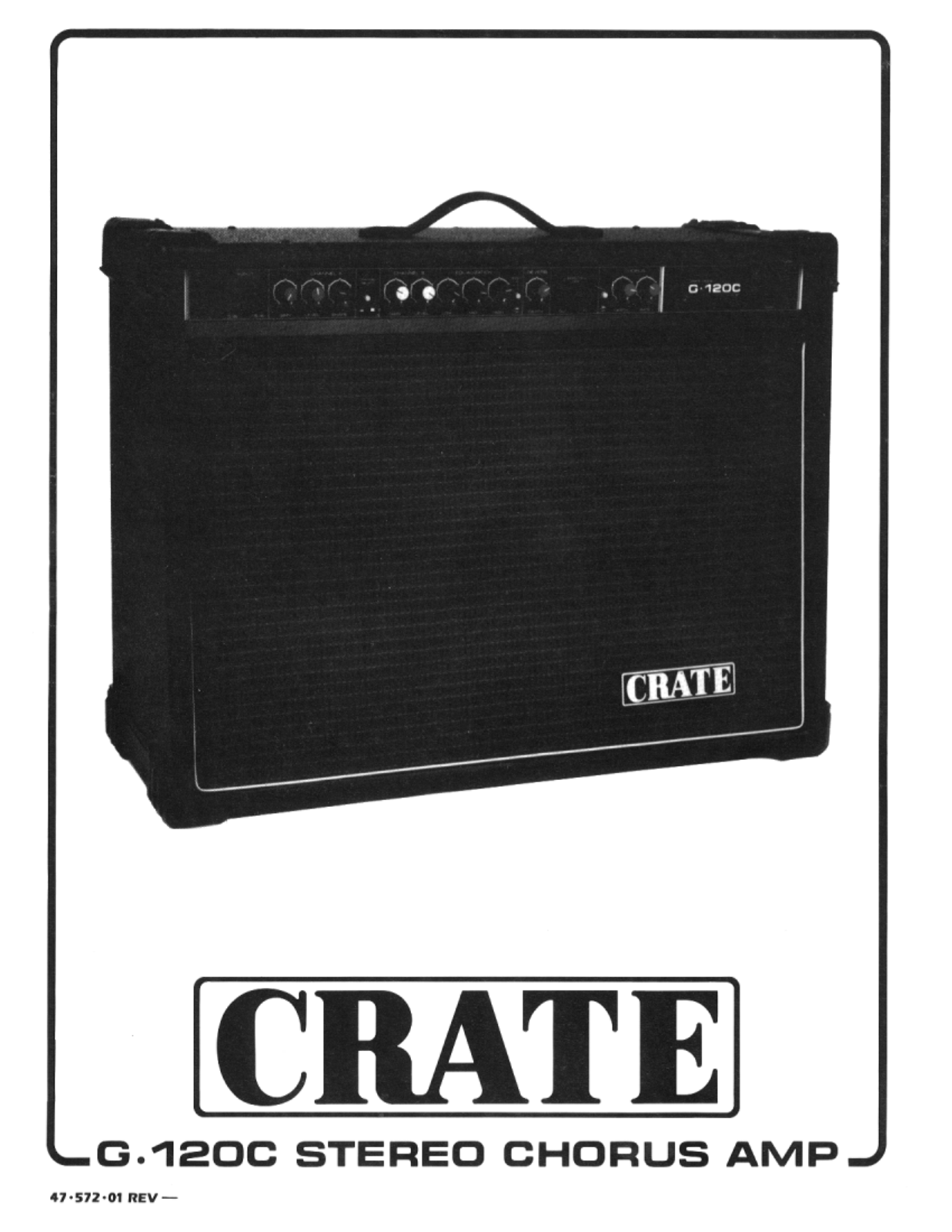 Crate Amplifiers G.120C User Manual