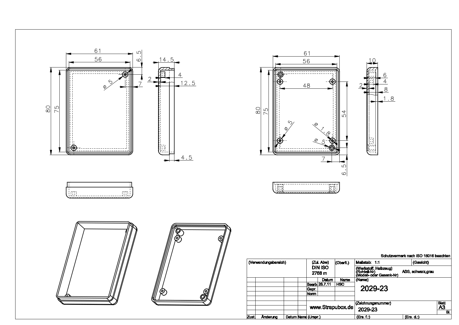 STRAPUBOX SP 2029 GR Datasheet - ManualMachine.com