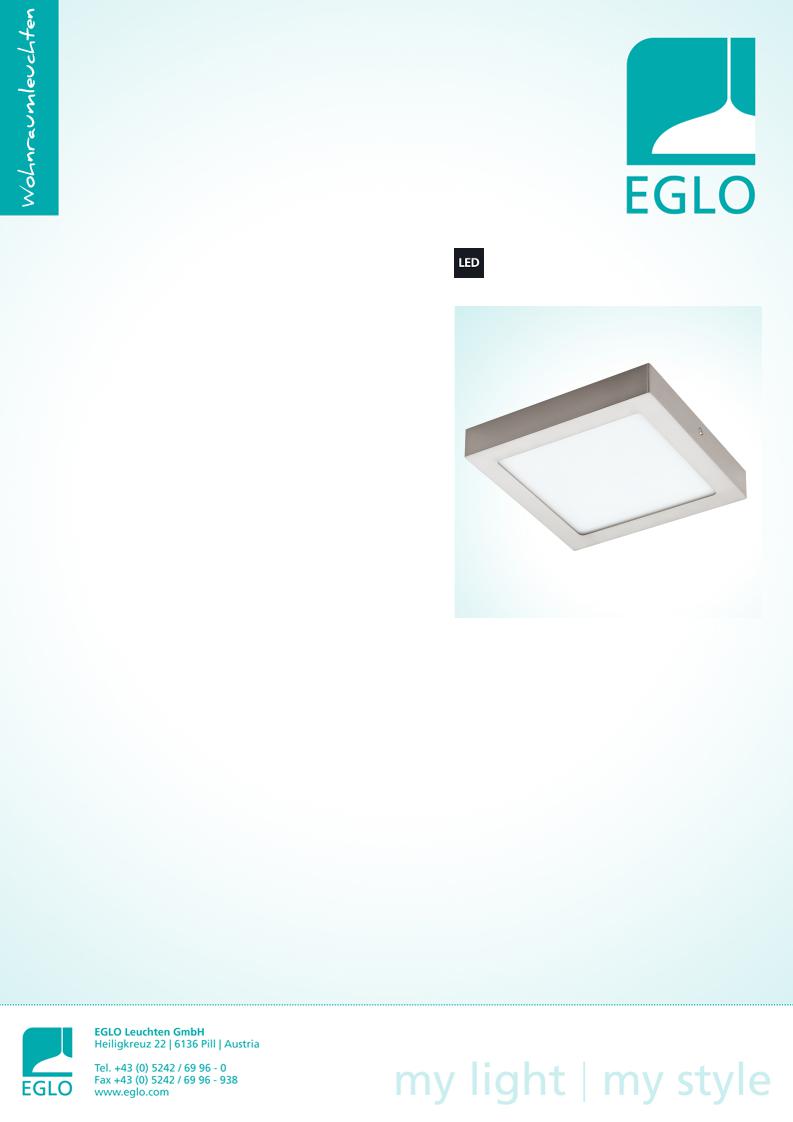 Eglo 96679 Service Manual