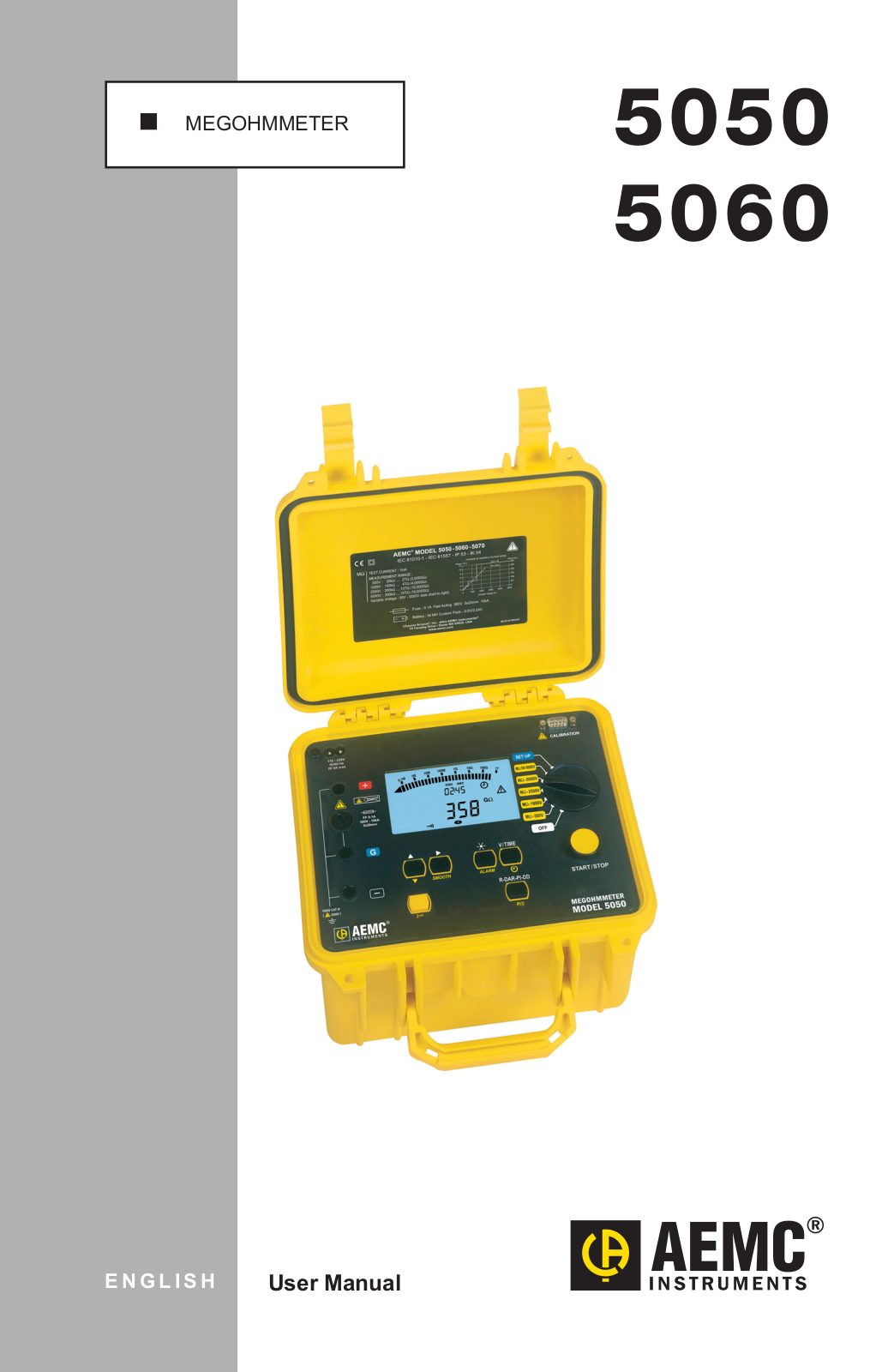 Aemc instruments 5050, 5060 User Manual