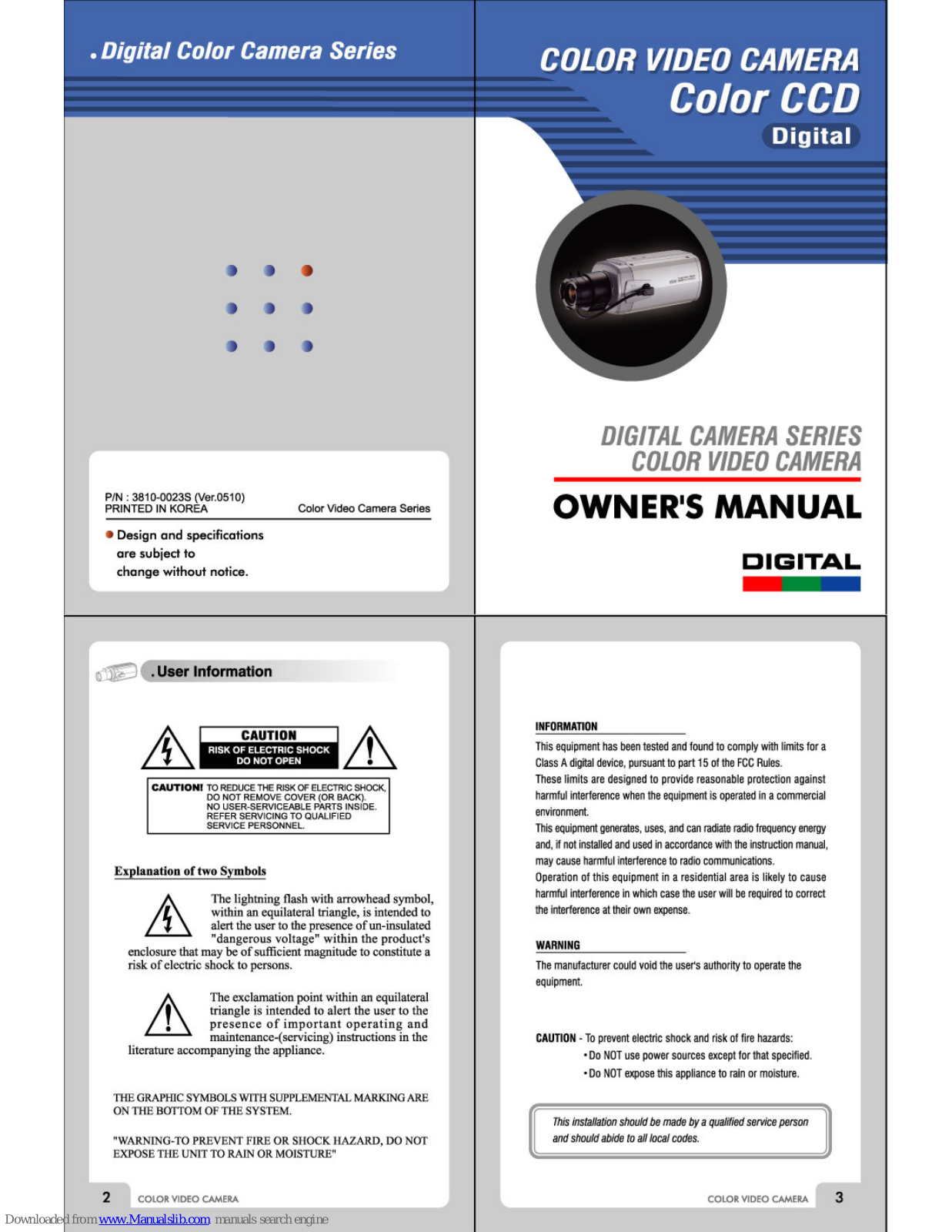 Luxon Video C550 Owner's Manual