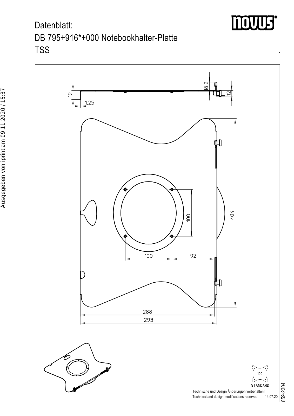 NOVUS 7959161 Datasheet - ManualMachine.com
