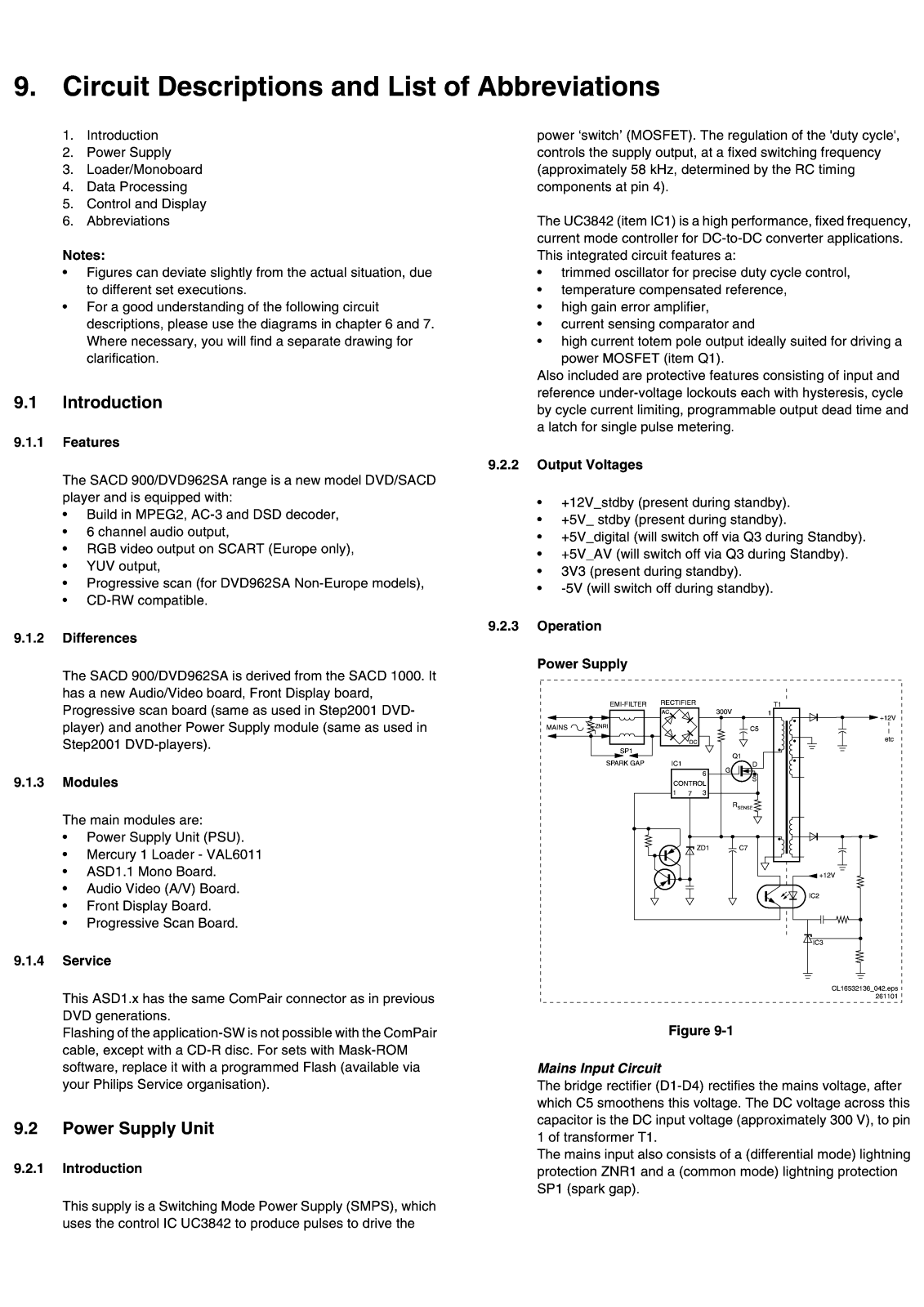 Philips DVD-962-SA Service manual