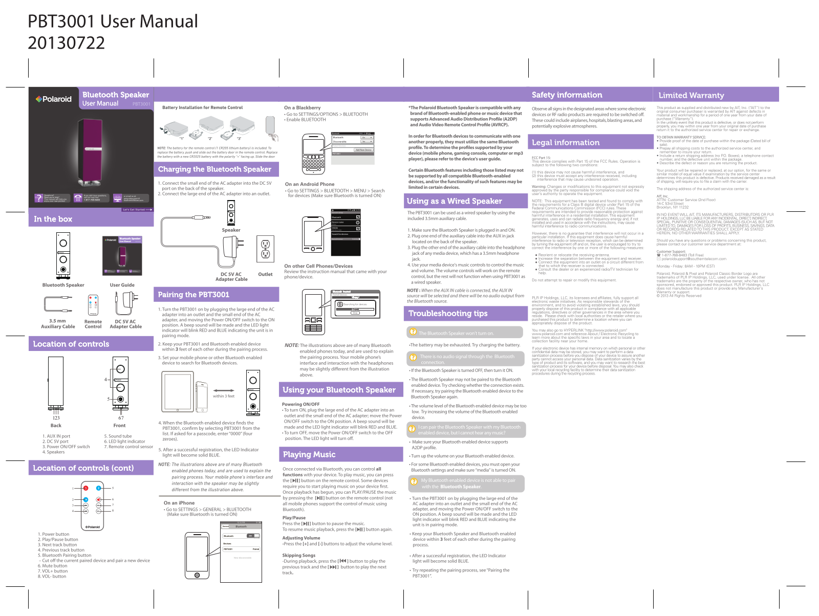 Tonika Electronics Technology TA 319 User Manual