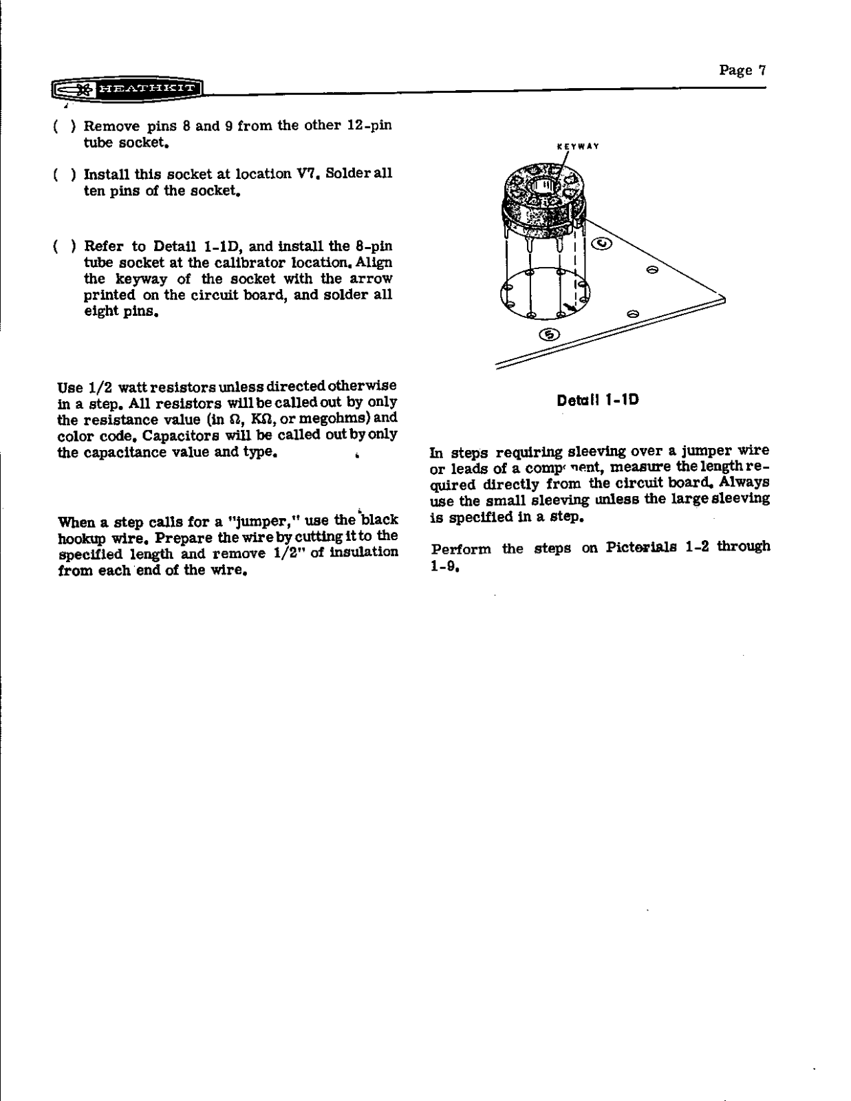 HEATHKIT HW-22a User Manual (PAGE 07)