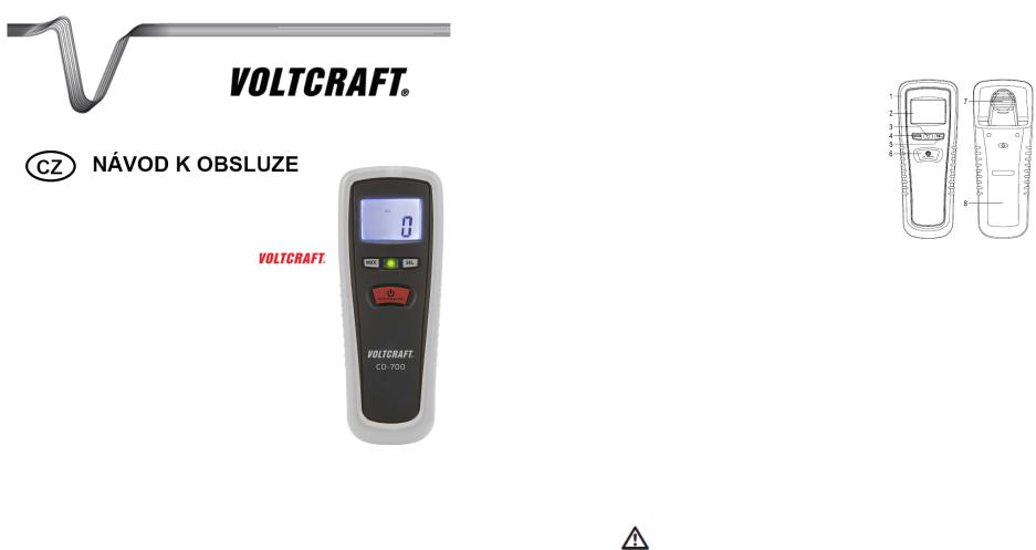 VOLTCRAFT CO-700 User guide