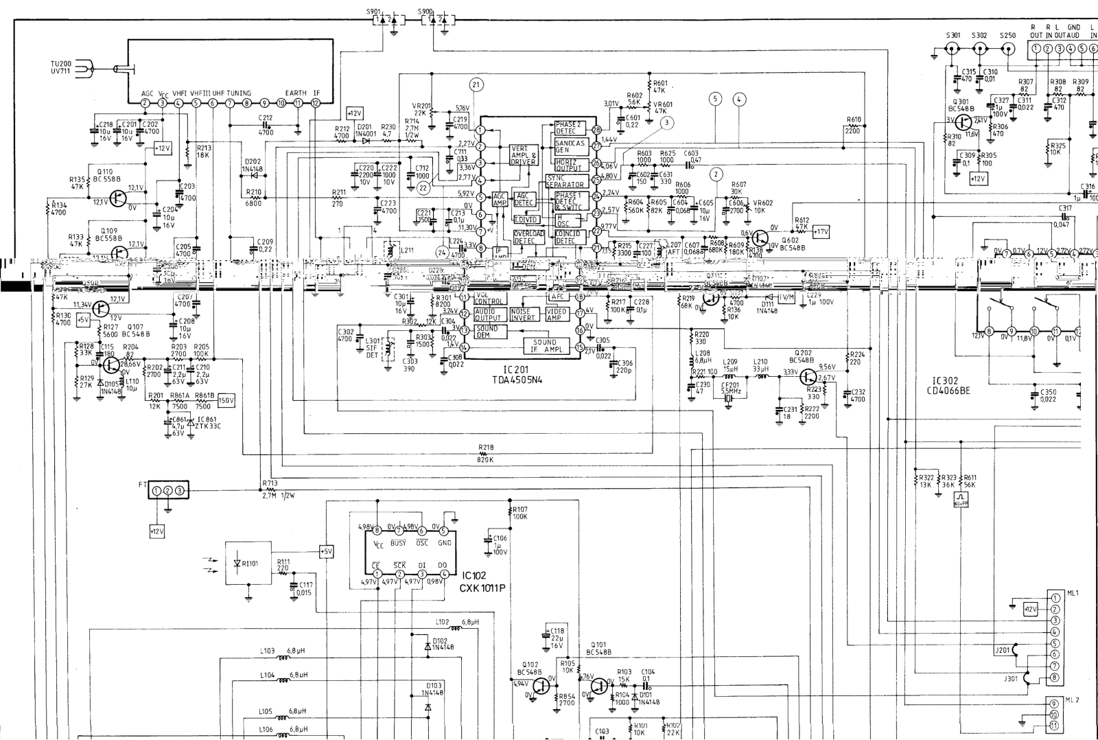 Fisher FTM963DK Schematics