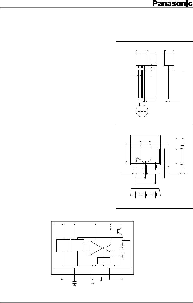 Panasonic AN80xx, AN80xxM Technical data