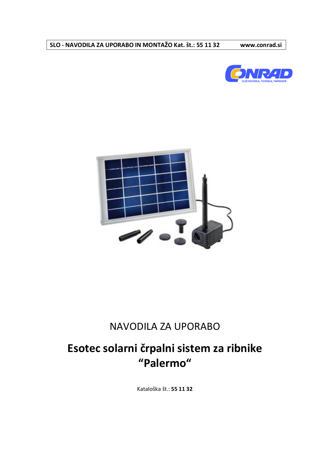 Esotec Palermo Operating Manual