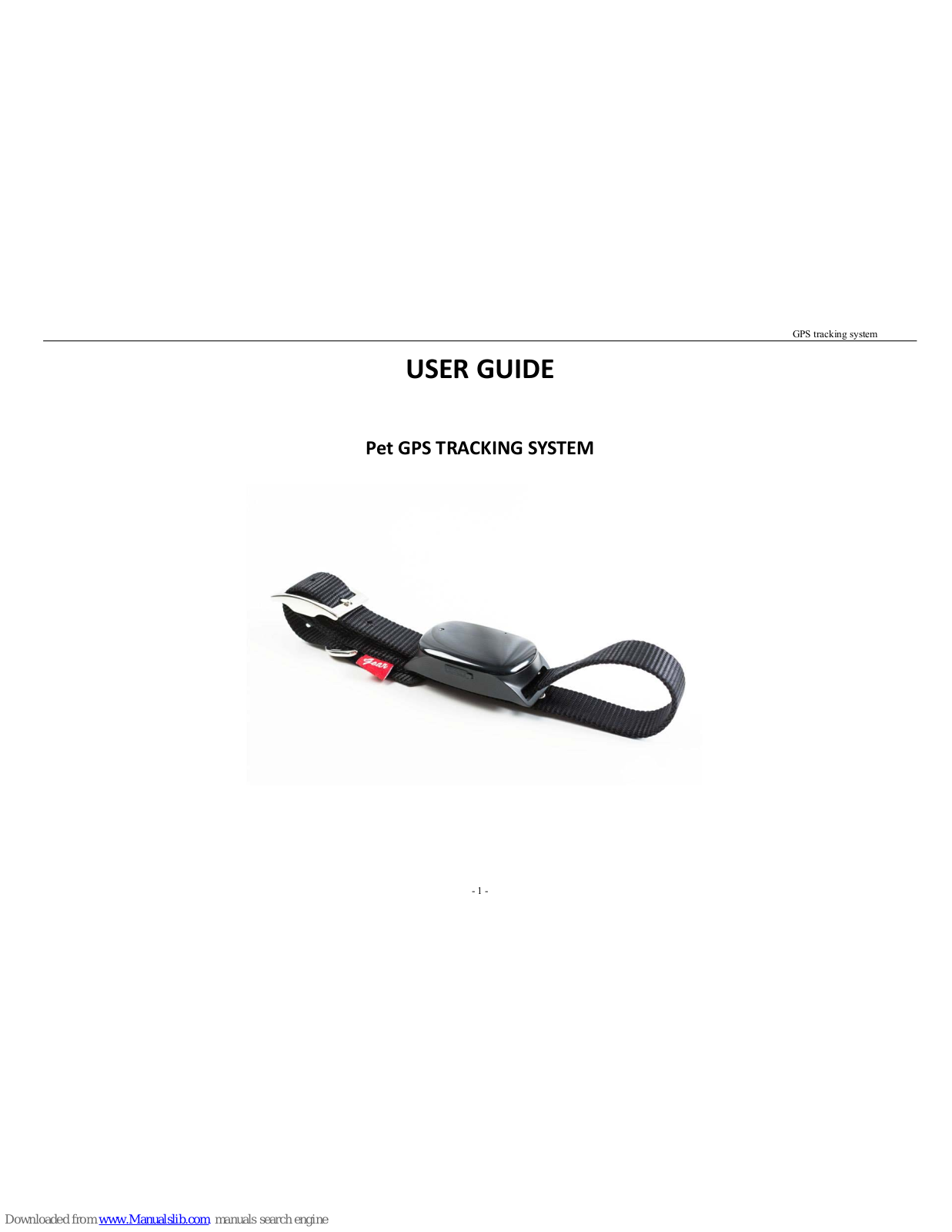 Gotrack Tracking TE-200 User Manual