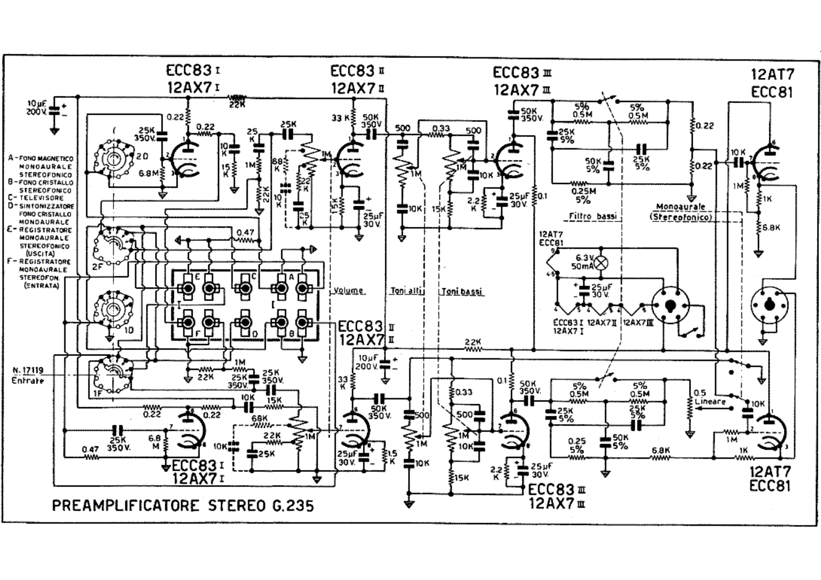 Geloso G235 Schematic