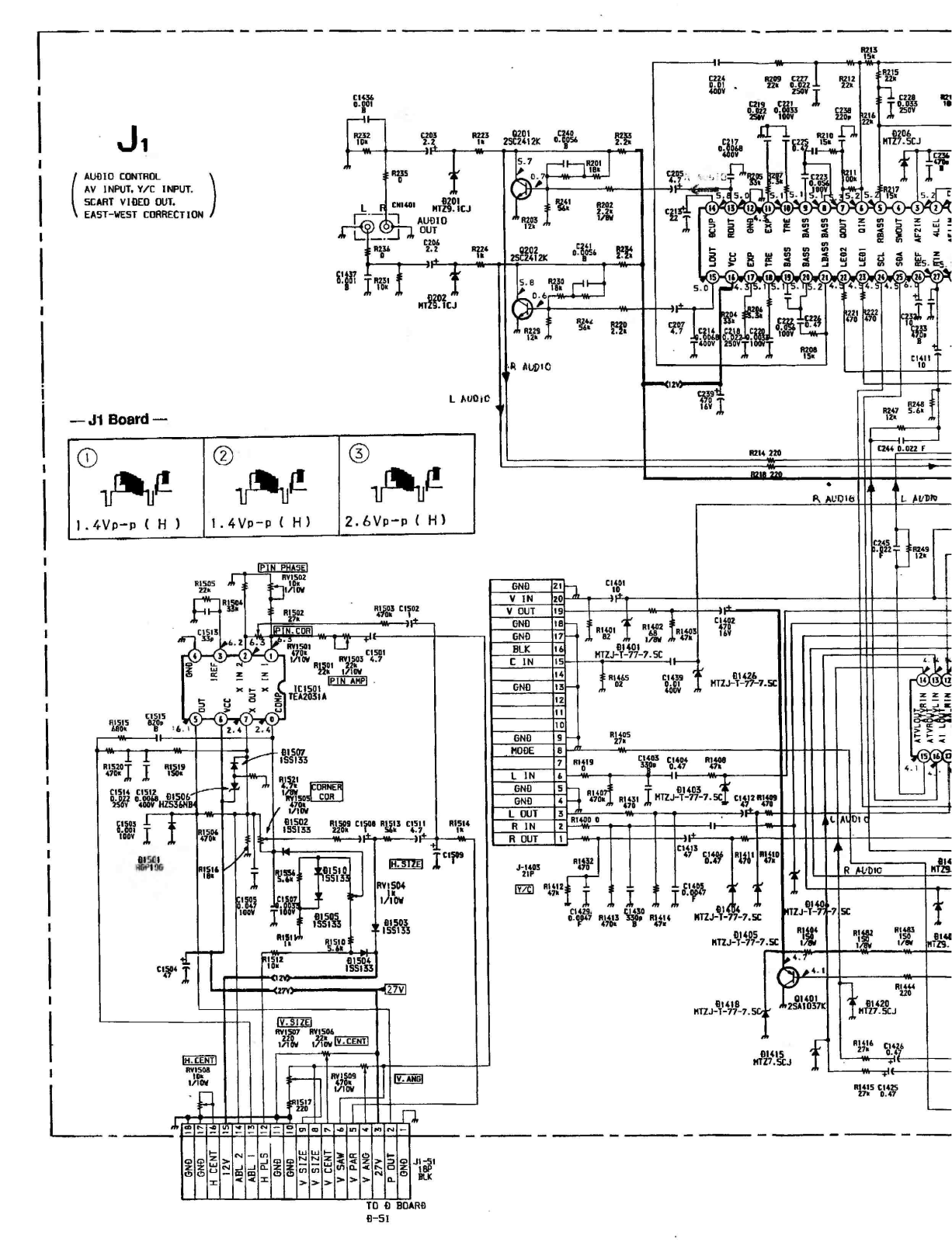 SONY kv-a2111d SHEMATICS