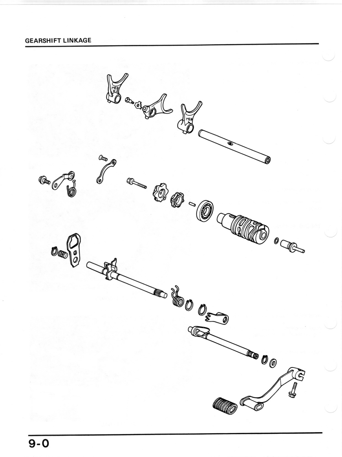 Honda VT 700, VT 750 Service Manual 09