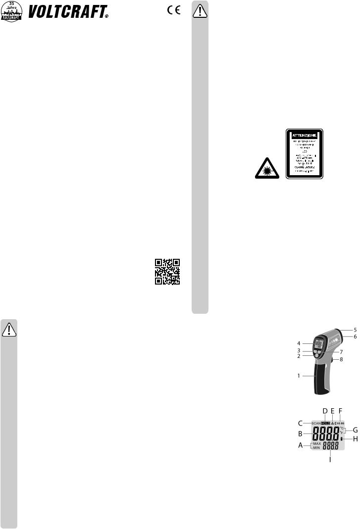 VOLTCRAFT IR 260-8S SE Operation Manual