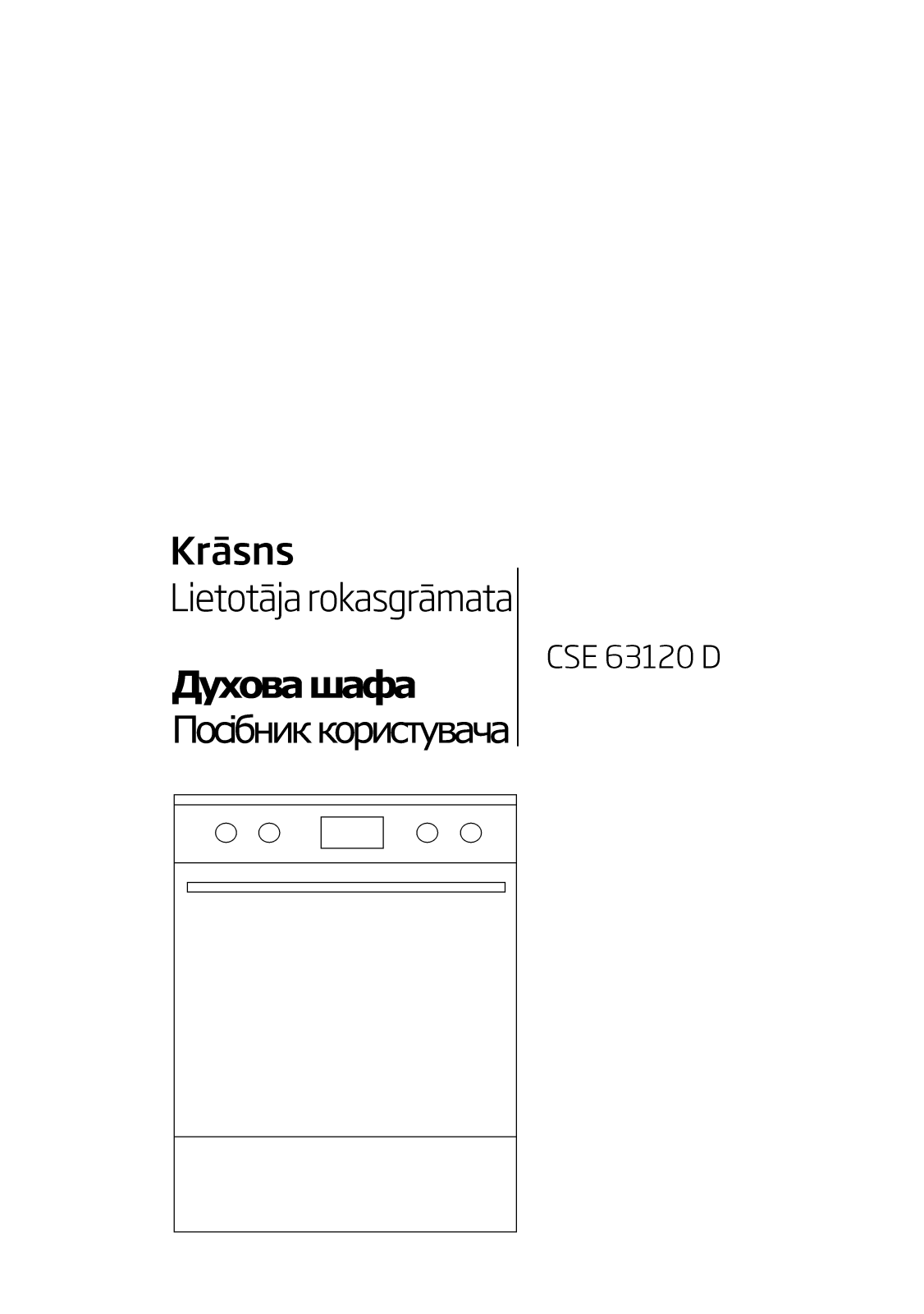 Beko CSE63120D User manual