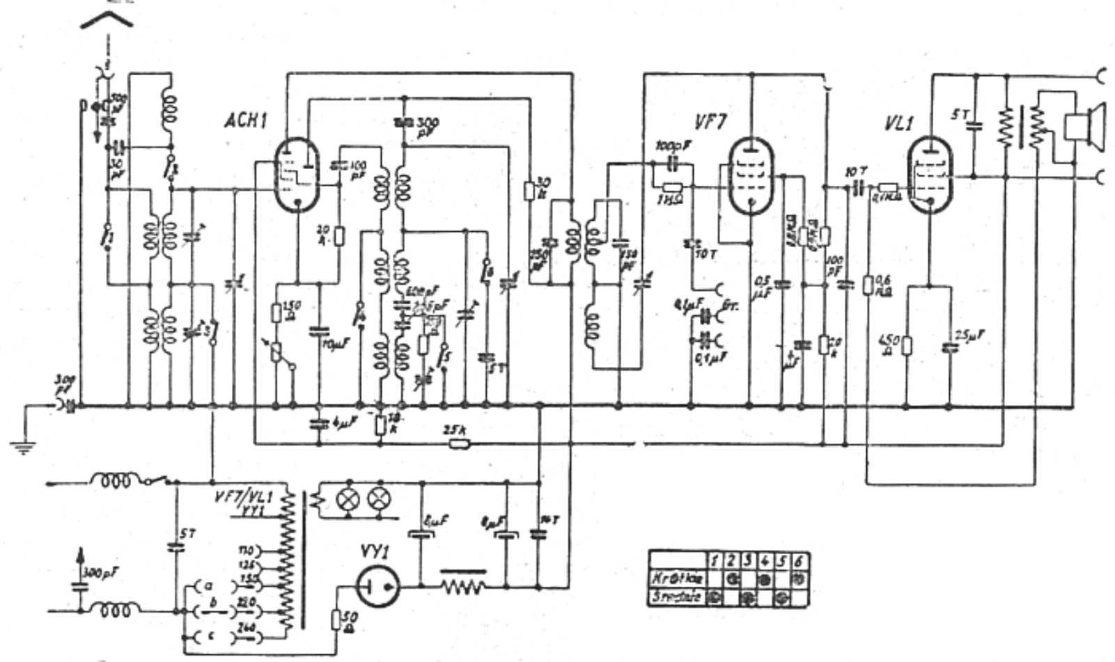 Telefunken T4-Z Schematic