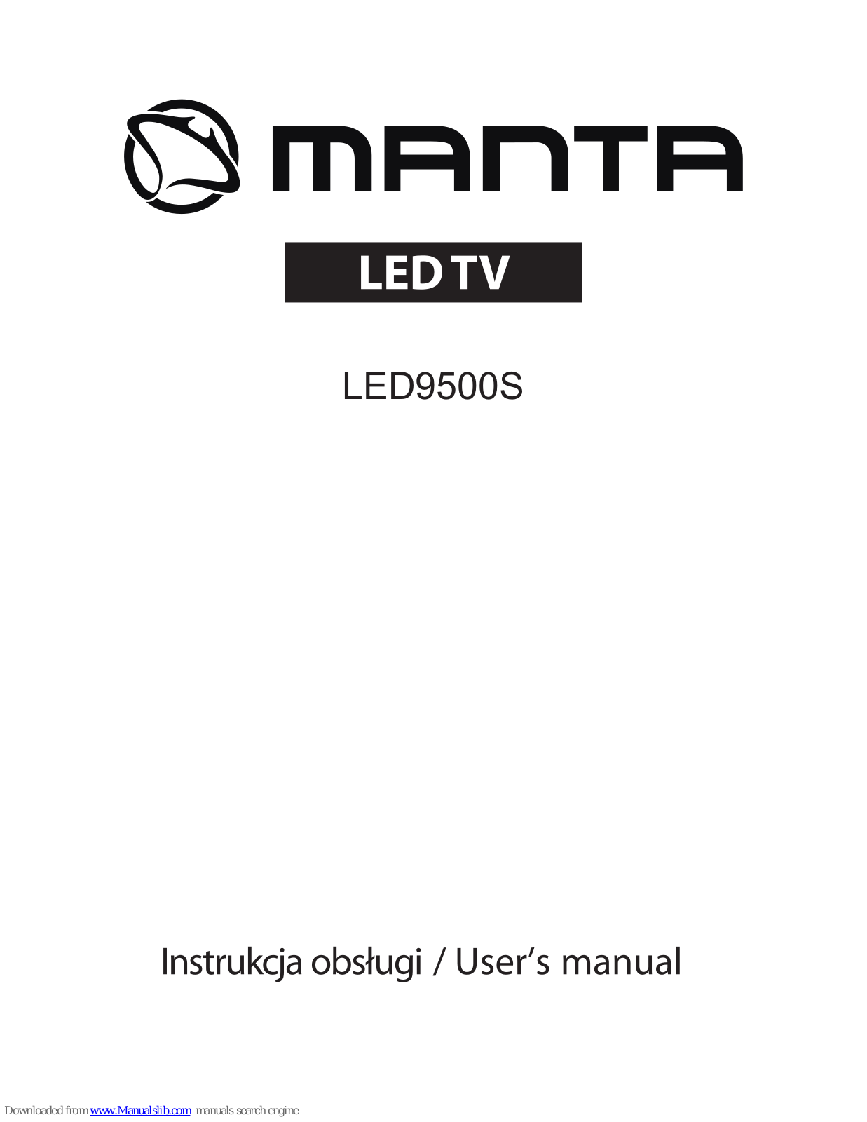 Manta LED9500S User Manual