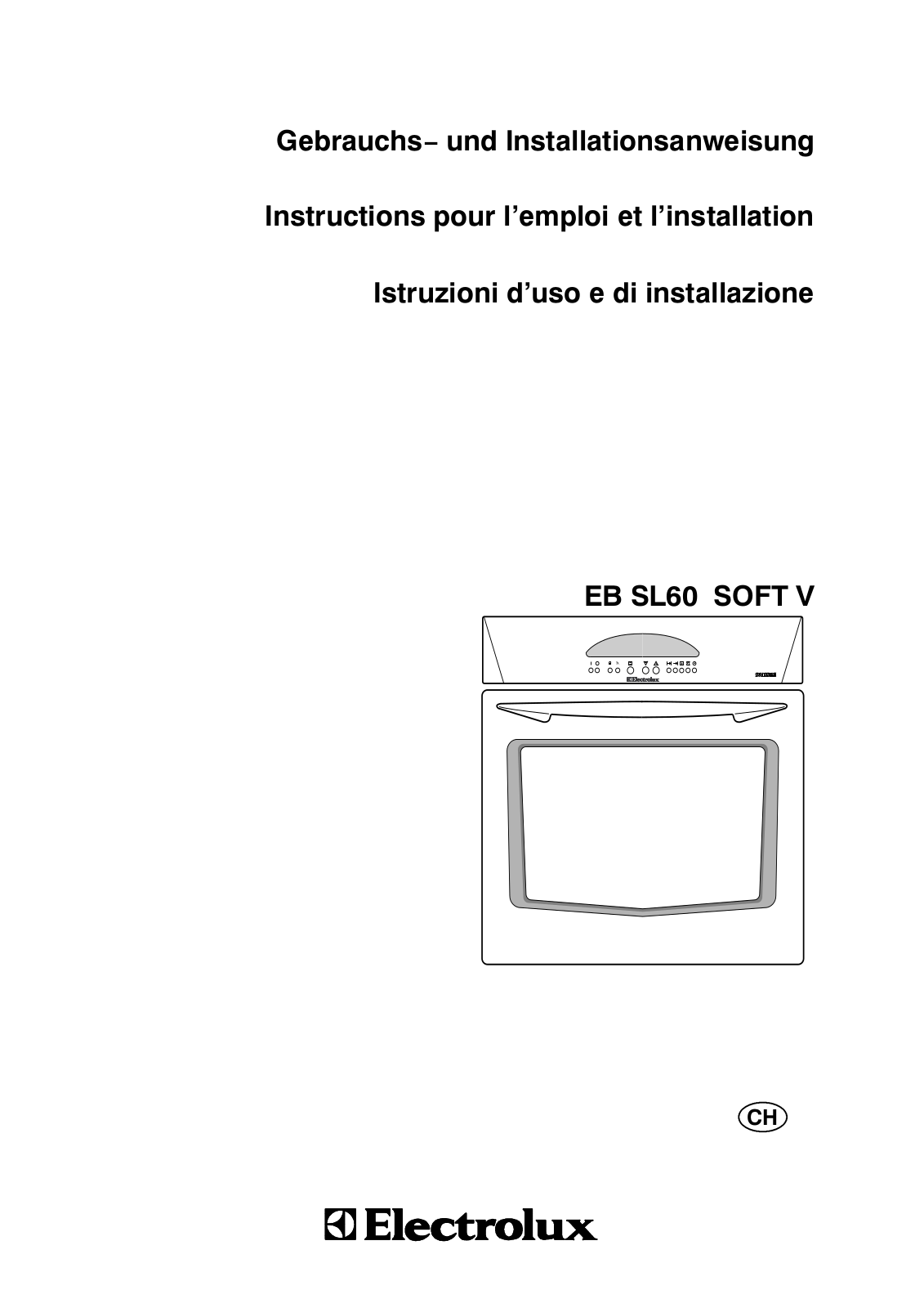 Electrolux eb sl 60 soft v,  3/&4 6 User Manual