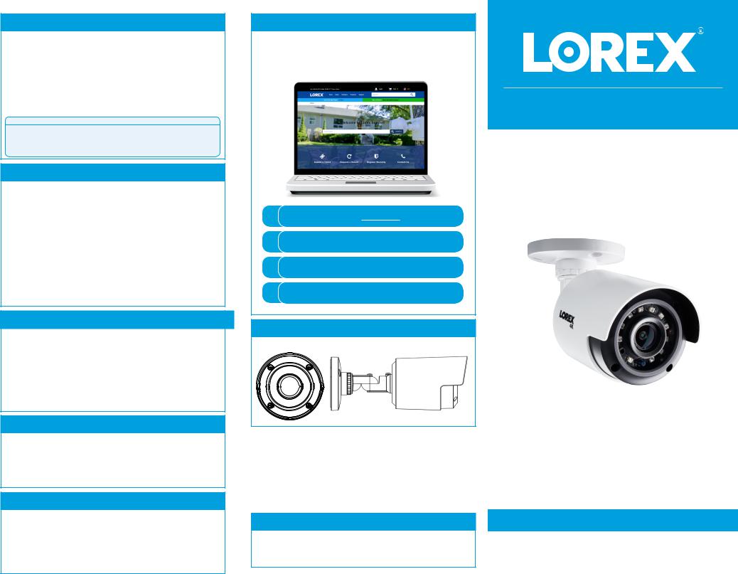 Lorex LBV8531 User Manual