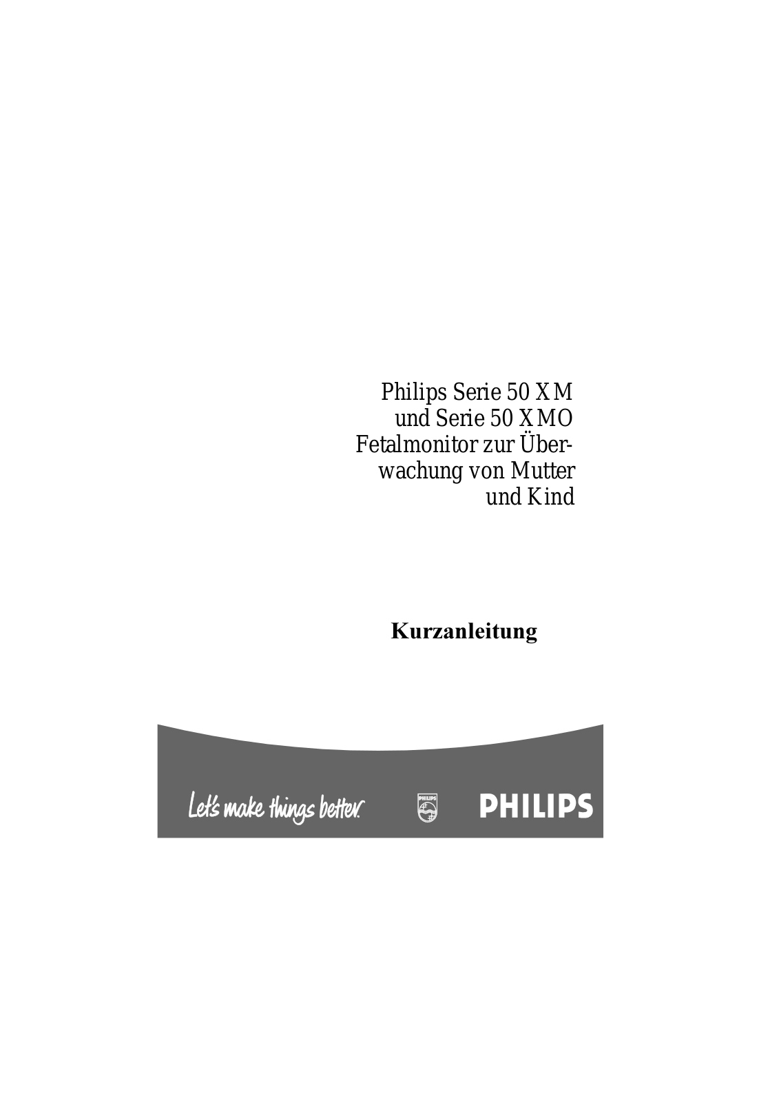 Philips 50 XM, 50 XMO User manual