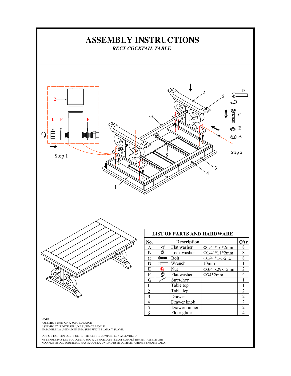 Greyleigh™ W005484741 Assembly Instructions - ManualMachine.com