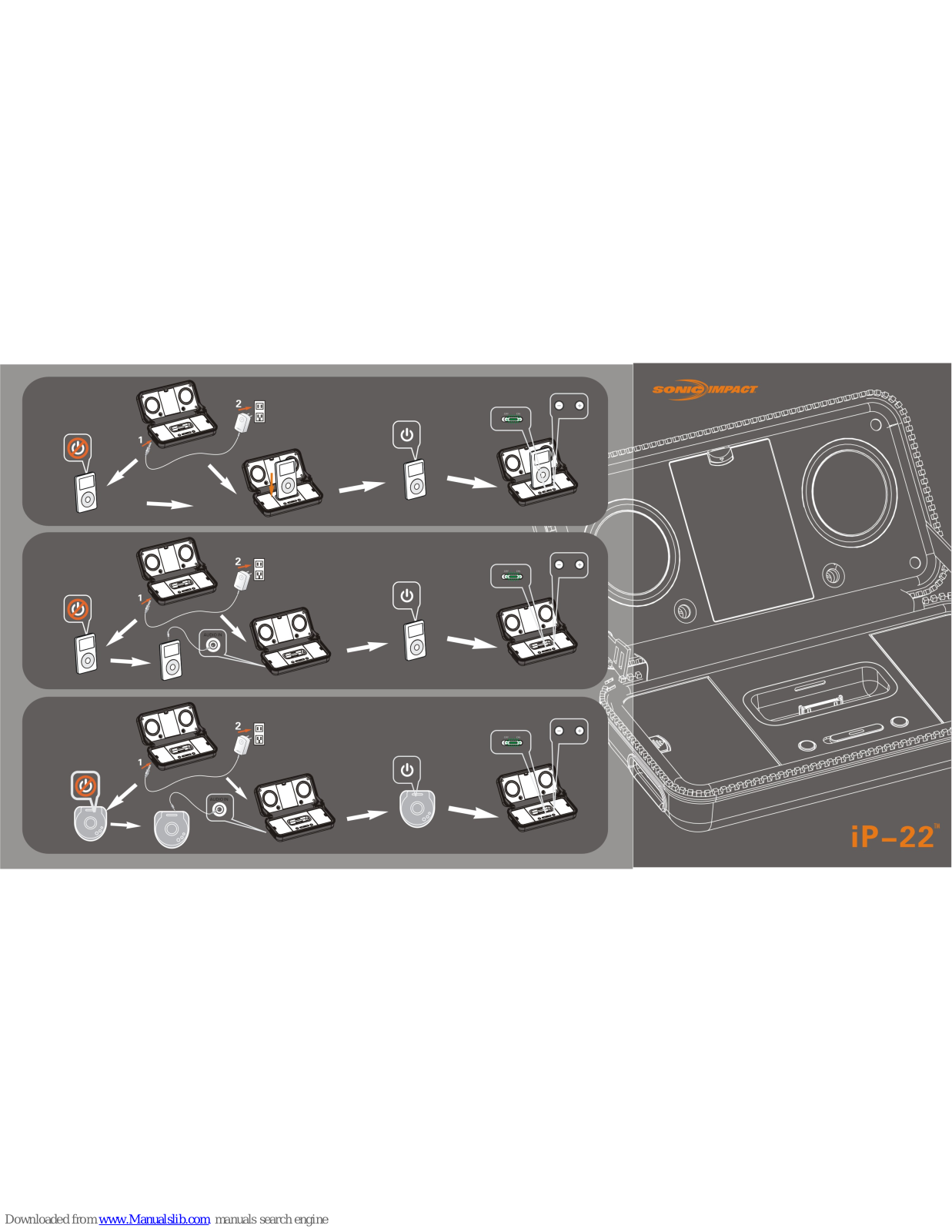 Sonic Impact Technologies iP-22 Quick Start Manual