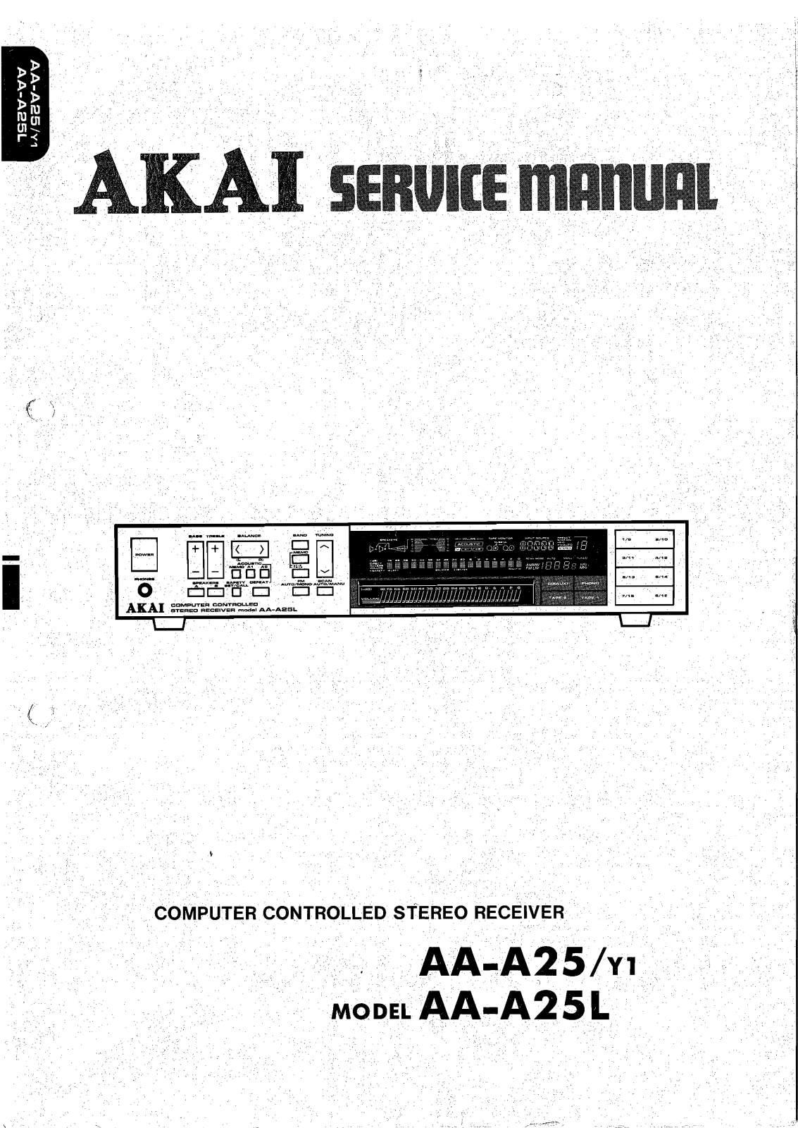 Akai AA-A25 Service Manual